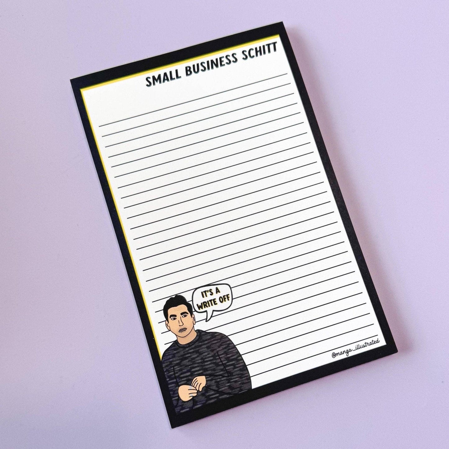 Small business Schitt Notepad
