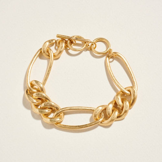 Chunky Paperclip Link Chain Bracelet