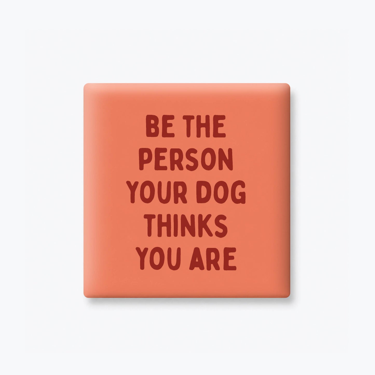 Funny Magnets-Be the Person your Dog Thinks You Are