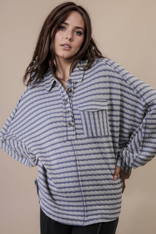 Stripes For Days Knit Top