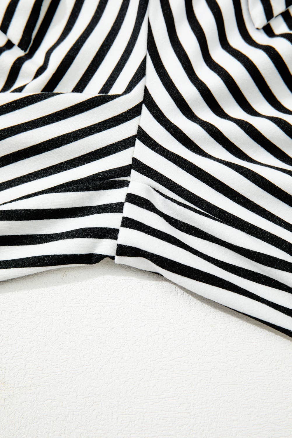 Stripe Tied High Waist