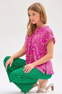 Dear Scarlett Floral Lizzie Doleman Top