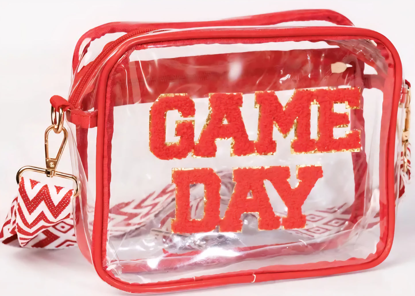 Game day stadium approved transparent crossbody
