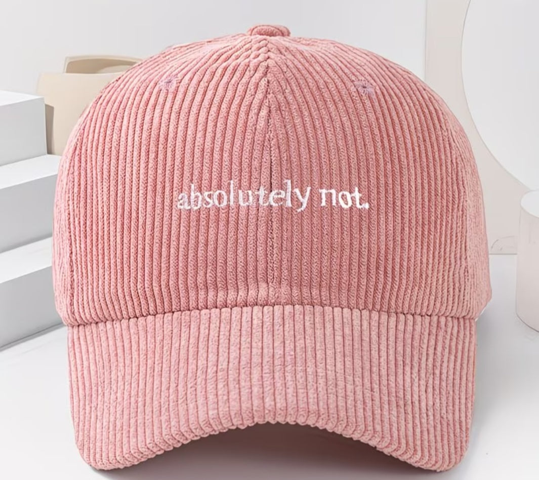 Corduroy Cap