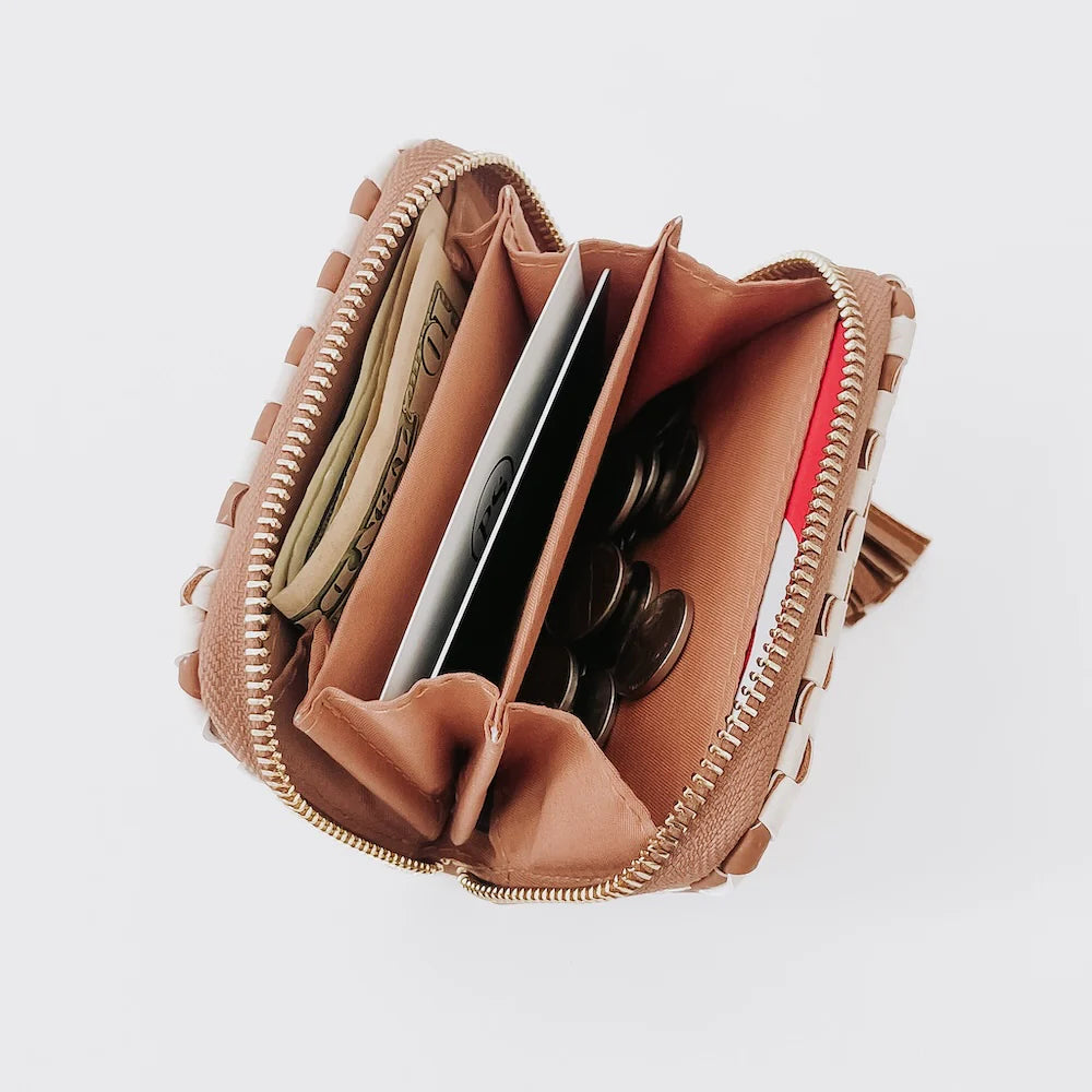 Pretty Simple Wynona Woven Wallet!